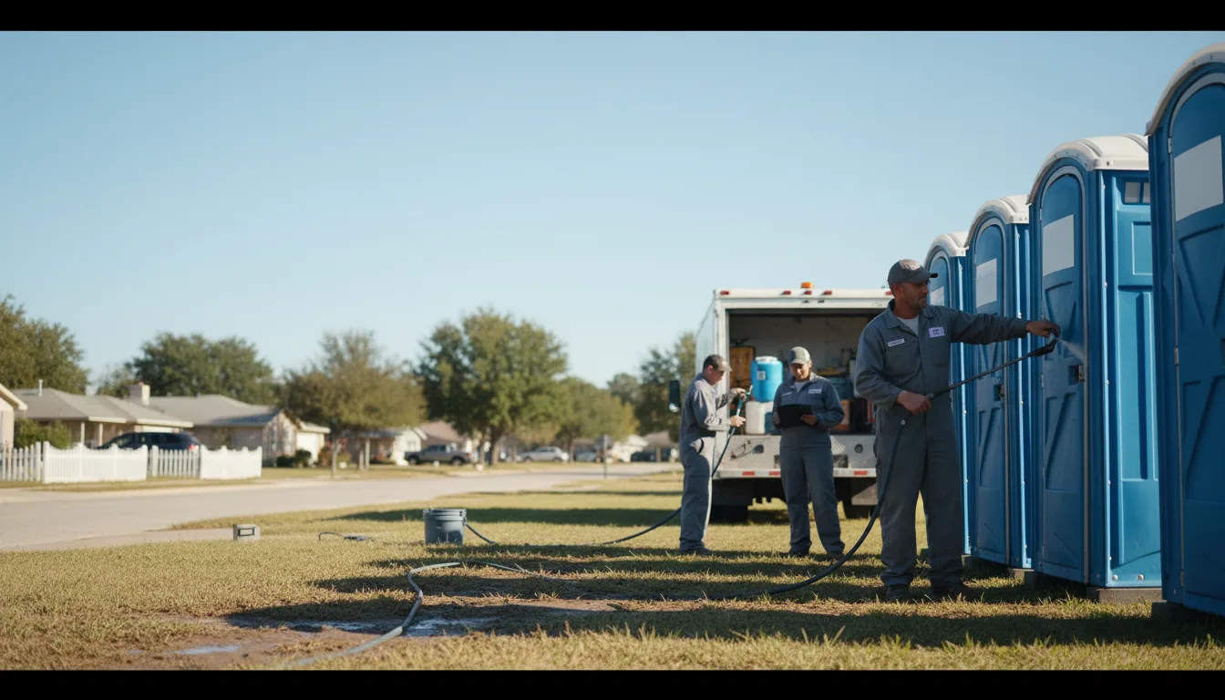 Long-Term Portable Toilet Rental in Bethune, SC near me